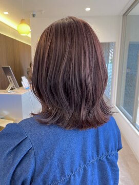 クアトロアネックス(QUATTRO annex) ウルフヘアパープルカラー