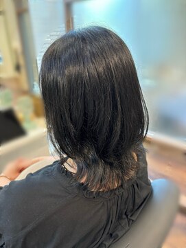 ヘアーアンドメイク ルシエル(hair&make Luxiel) 大人の気品な☆ブルーブラックカラー