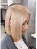 似合わせカット＋ケアカラー＋５STEPトリートメント ￥9900～