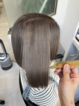 トランス(TRUNS) ケアカラー+髪質改善ULTOWAトリートメント