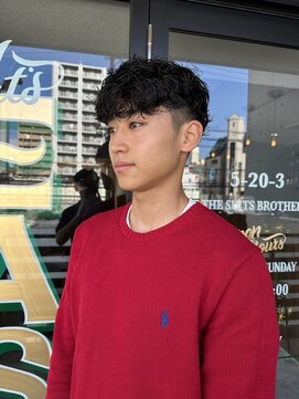 ザスーツブラザーズ(THE SUITS BROTHERS) MEN'SHAIRウルフカルマパーマメンズショートイージーパーマ