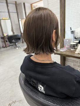 ベーグルヘアーアンドアイ(BAGEL.hair&eye) 外はねボブ