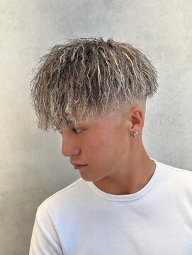 ルースト 西院店(ROOST) パイルツイスト×ホワイトハイライト