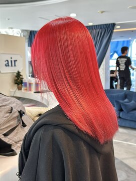 エアー 青山(AIR) レッドカラーボルドーワインレッドチェリーレッド