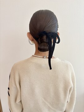 モイ(moi) シニヨンヘアセット