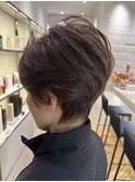骨格矯正カット絶壁防止大人ショートヘア