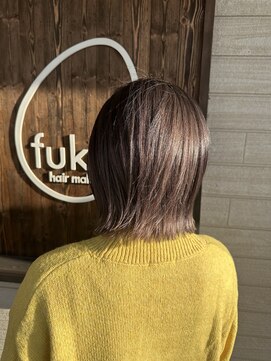 フゥカ 類家店(fuka) bob 　milk tea＊。