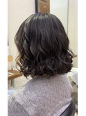 ボブのしっかり目パーマ　新デジタルパーマ