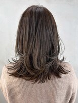 アイティーバイアルバム 下北沢店(IT by ALBUM)&nbsp;ミディアム美髪外ハネボブくびれミディ_ba496401