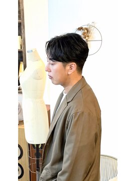 キャンバス(CANVAS) 大人フェザーパーマ  ニュアンスパーマ センターパート