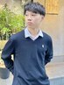 メンズ指名率No.1【川上指名限定】学生Men'sカット＋カラーorパーマ　￥8500