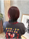 逆インナーカラー/髪質改善/レイヤースタイル/溝の口