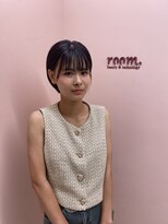 ルーム シンサイバシ(room shinsaibashi)&nbsp;【KANAKO】耳かけても可愛い!!扱いやすいショートスタイル◎