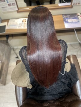 ヘアメイク シュシュ(Hair make chou chou) 髪質改善/髪質改善トリートメント/艶髪/髪質改善ストレート