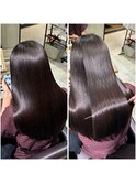髪質改善×縮毛矯正×カット【髪質改善ヘアエステサロンHanare】