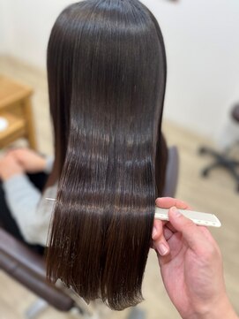 髪質改善ツヤロング