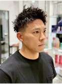 ツイストスパイラルパーマ/刈り上げ/ツーブロック/センター南!