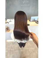 グリン 栄(grin)&nbsp;オーガニックカラー　艶ピンク、ブラウン　イエベ春さんに