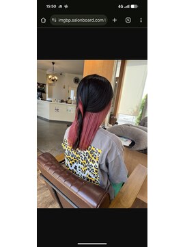 ラッシュヘアエン(Rush hair en) ピンクインナー