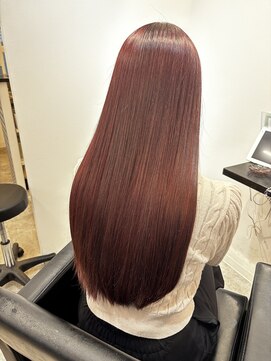 イマ(ima) ワンカラーで作る暖色系ツヤカラー