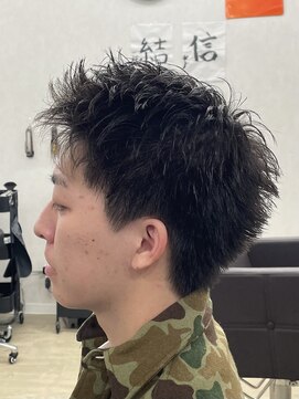 スウェル 津田沼店(Swell) サーフカール/スパイキーショート/ブルーブラック/津田沼