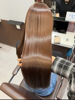 コビーバイジーナ 梅田茶屋町(Coby by Zina)&nbsp;髪質改善トリートメント/ベージュカラー【hina】