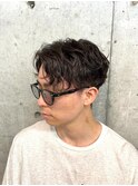 スタイリングも簡単メンズパーマ[下北沢]
