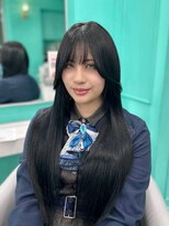 ビービー(BeB)&nbsp;【新垣】髪質改善トリートメント×暗髪ロング