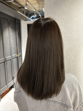 ブロック 日吉店(BLOC) オリーブアッシュ×髪質改善TR