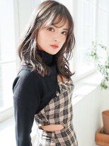 アグ ヘアー イロア 都島店(Agu hair iroa) 《Agu hair》透明感カラー×韓国風ワンレンミディ