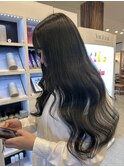 艶髪/透明感/髪質改善縮毛矯正/髪質改善/韓国風/韓国ヘア