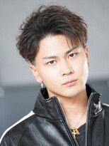 ダダ 渋谷(D.D.)&nbsp;ハイライトオールバックショート