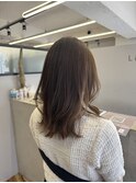 フォギーベージュカラー【三國麗奈】