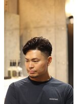 キングスマントーキョー 立川店(KINGSMAN TOKYO) リバースセンターパート/ニュアンスウルフ/ダウンバング/立川