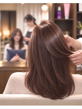 グロウズ(GROW’S)の写真/大人女性のためのカラー（白髪染め）×髪質改善