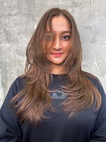 キング 京橋店(K!ng)&nbsp;髪質改善レイヤーカットイルミナケアブリーチハッシュカット