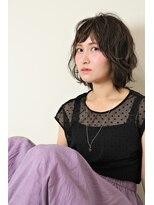 ル クレア(Lu CREA)&nbsp;伸ばしかけに◎。ショートデジパ×グレージュの大人スタイル