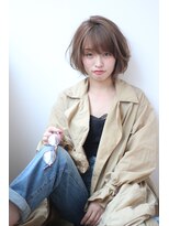 リブ(Live)&nbsp;モスブルージュカラーのボブ３【Live/久米川】