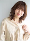 【人気ヘルシーレイヤー】大人可愛い小顔レイヤーミディアム