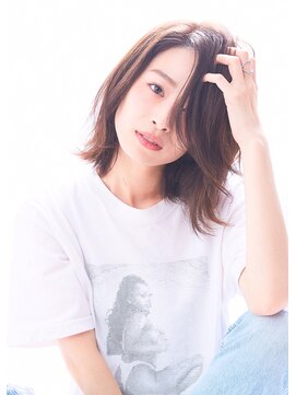 ヘアサロン アティリー(Hair Salon Attirer) やわらか外ハネ【Attirer 飯田裕之】