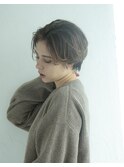 〈mielhair新宿〉かきあげ前髪　大人ショート