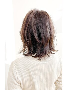 リアン(Lian) 【パーマ】ナチュラルシルエットの外ハネパーマデザイン