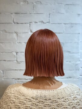 ボスコ 下北沢店(bosco) ボブ×ピンクオレンジ【gocci】