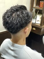 ヒロギンザバーバーショップ 神楽坂店(HIRO GINZA BARBER SHOP)&nbsp;フェードカット+ツイストスパイラル