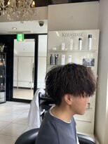 アイズ 海老名(AIZU)&nbsp;波巻きスパイラルパーマ　波巻きパーマ　スパイラルパーマ