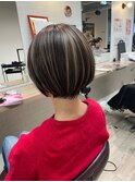 短すぎないショートボブ【シャンプーボーイ佐賀店】