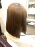 【白髪染めもOK!】根本ふんわり毛先まとまる美髪TREATMENT+CUT+COLOR