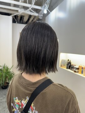 ロア 四条河原町店(LoRE) 20代/30代/40代/オリーブグレージュ/オリーブカラー/ボブ