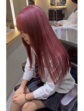 サロンドミルク 新百合ヶ丘店(salon de MiLK) ミルクティーベージュグレージュダブルカラーケアブリーチ