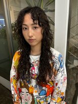 レコ 渋谷(LECO) スパイラルハードパーマロングヘア